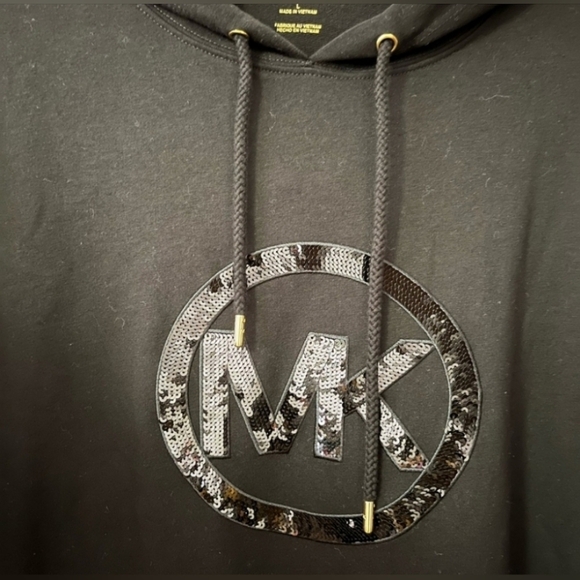 Michael Kors Black Sweatshirt Dress - Picture 2 of 5